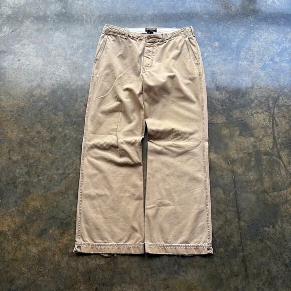 Rare Vintage Abercrombie Baggy Military Style Pants - Picture 3 of 7